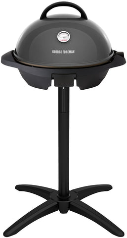 George Foreman GIO2000BK Indoor/Outdoor Electric Grill, 15-Serving, black