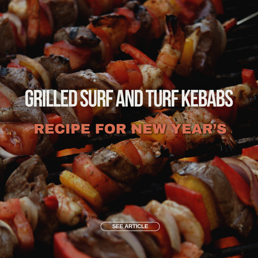 Recipe for New Year's Eve: Grilled Surf and Turf Kebabs